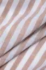Striped Knot Deep V-Neck Crop Short Sleeve Shirt sold by Micas