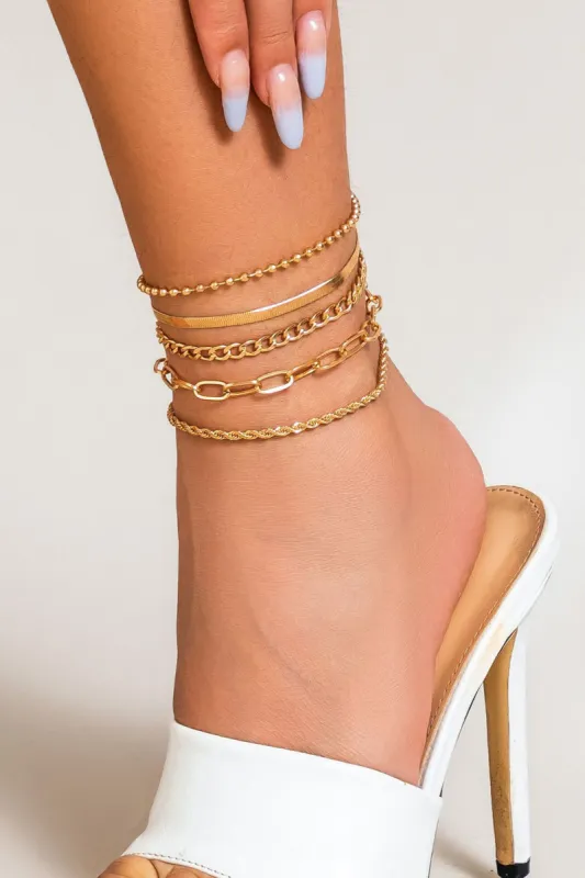 Adjustable Length Anklet sold by Micas