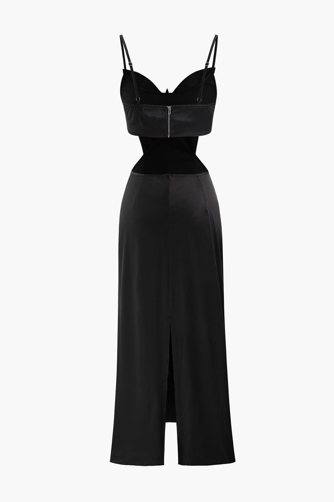 Butterfly Embellished Cut Out Slit Midi Dress sold by Micas product image thumbnail 2