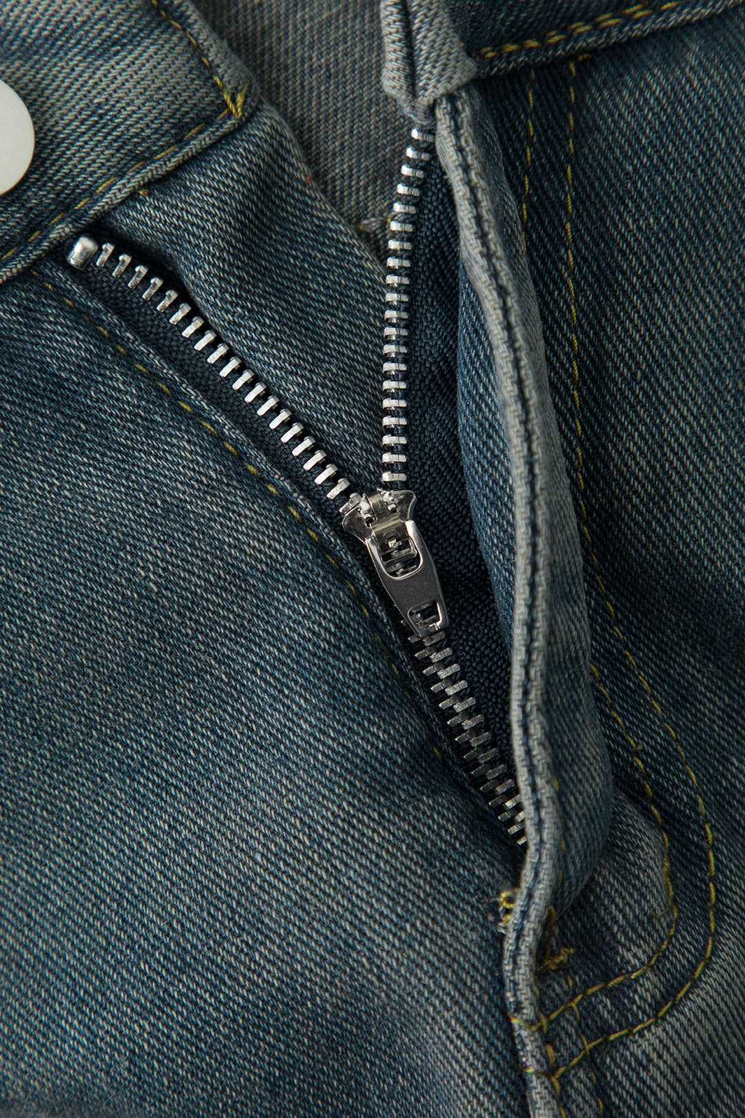 Frayed Hem Denim Maxi Skirt sold by Micas product image thumbnail 3