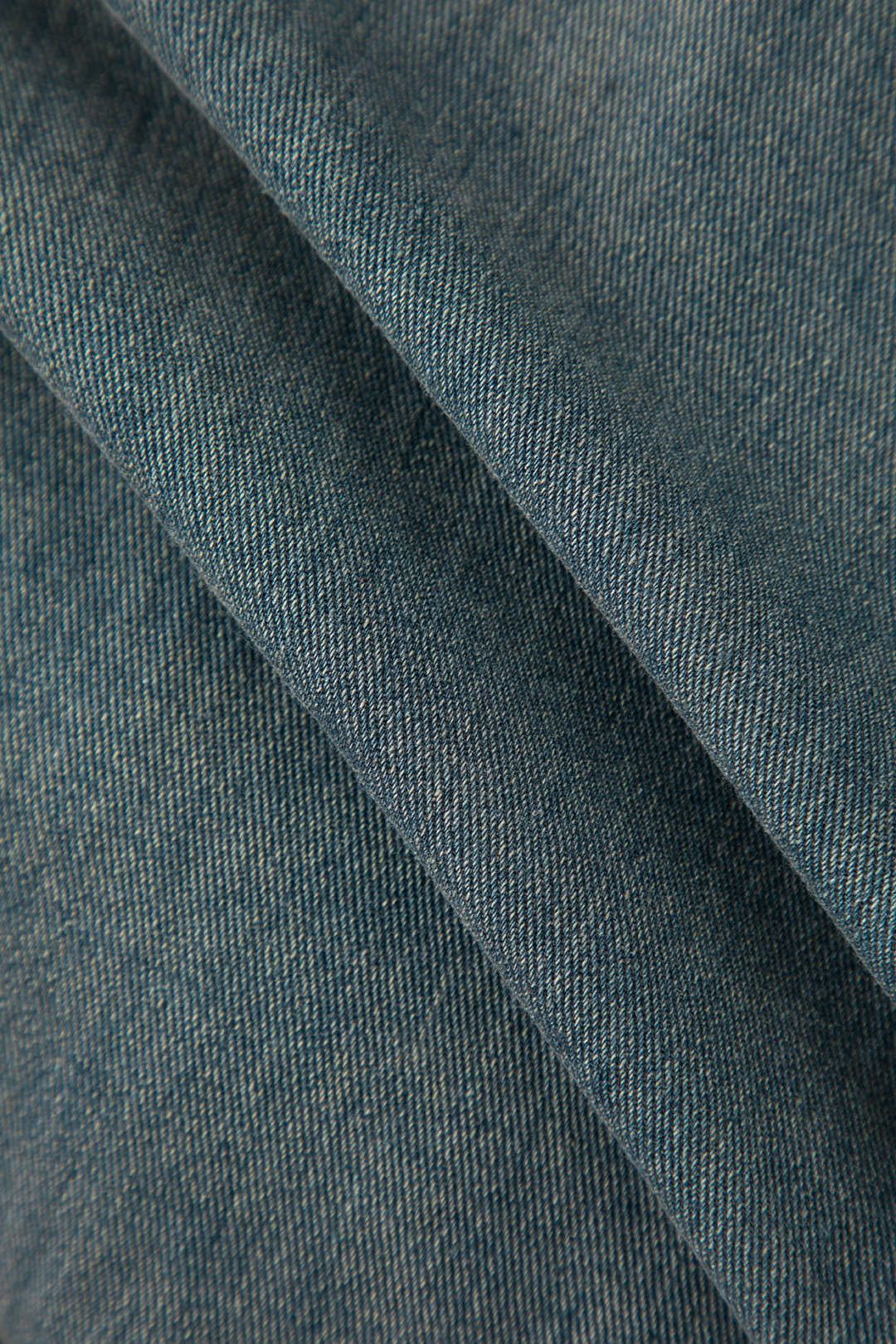 Frayed Hem Denim Maxi Skirt sold by Micas product image thumbnail 4