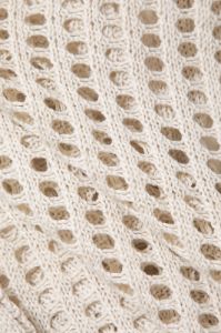 Open Knit Tie Front Cover-up Top sold by Micas