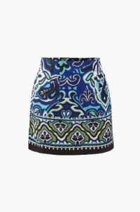 Floral Print A-line Mini Skirt sold by Micas