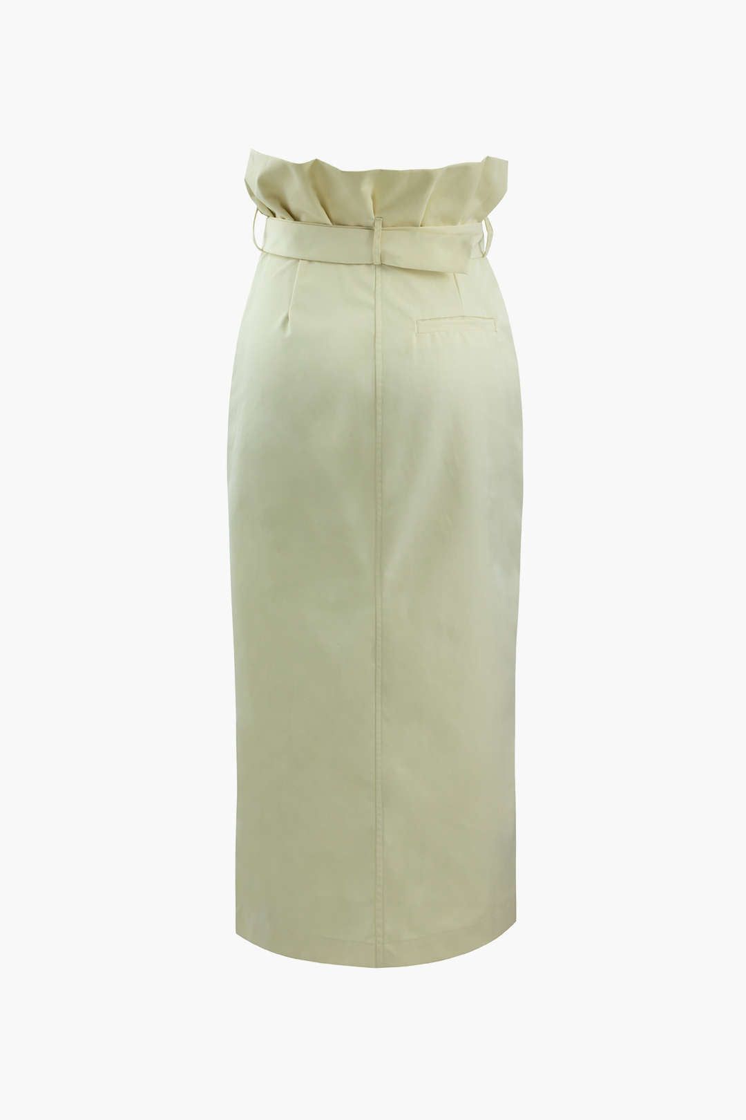 Ruched Belted Wrap Midi Skirt sold by Micas product image thumbnail 2