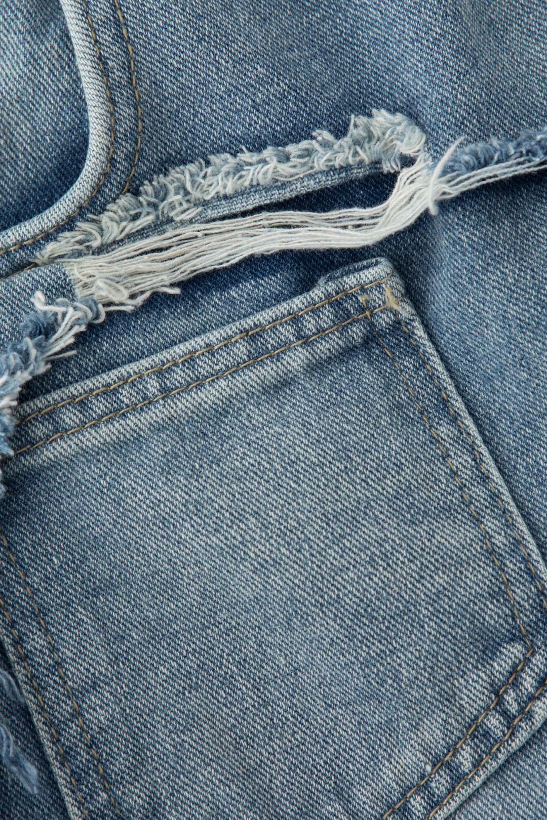 Patchwork Frayed Jeans sold by Micas product image thumbnail 3