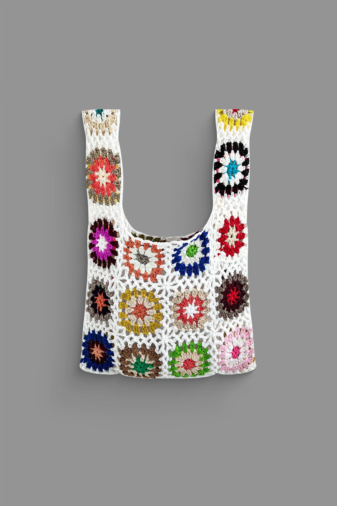 Floral Crochet Tote Bag sold by Micas product image thumbnail 2
