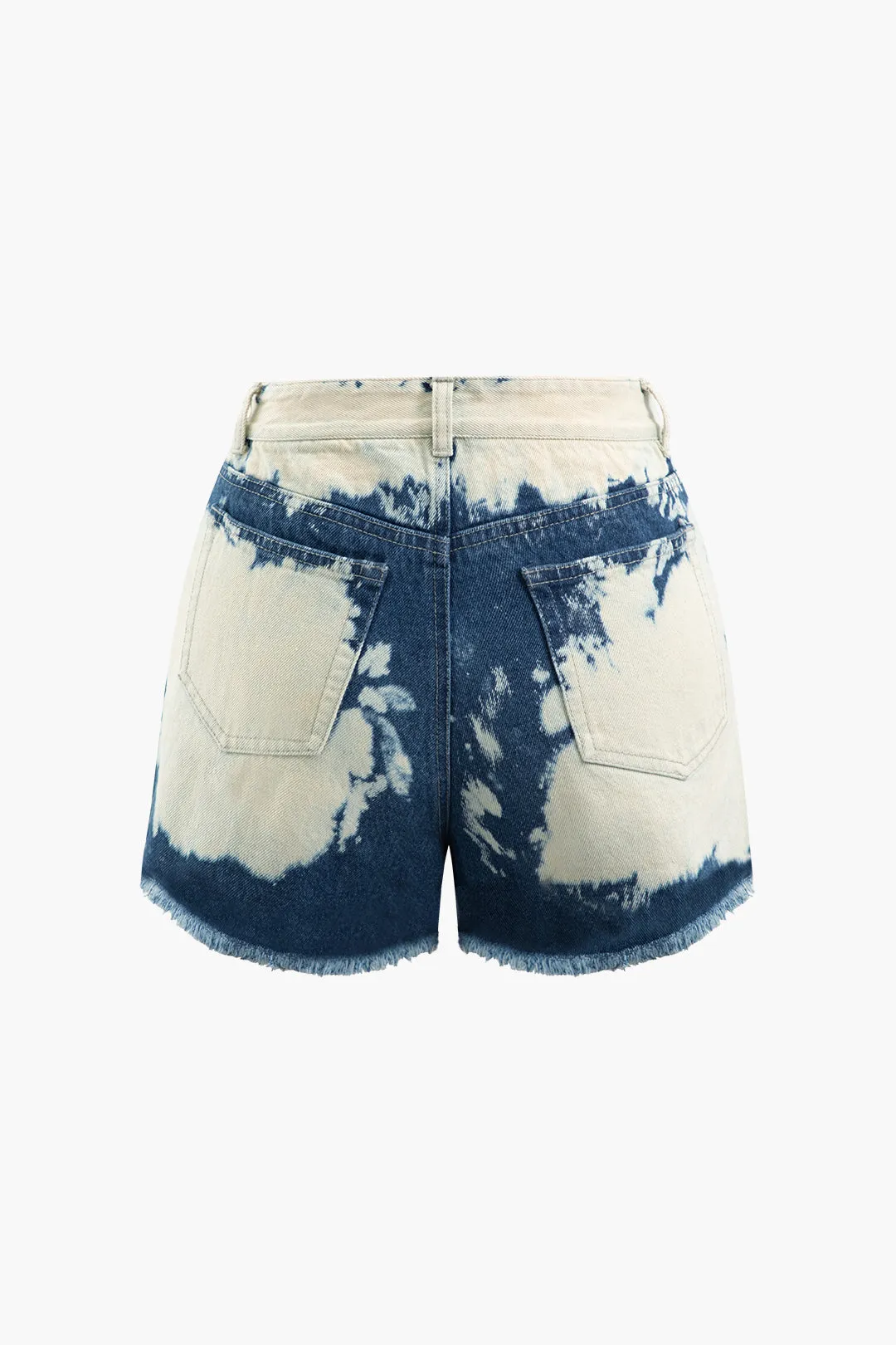 Denimshorts med Tie Dye Print sold by Micas product image thumbnail 2