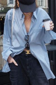 Chest Pocket Long Sleeve Shirt sold by Micas