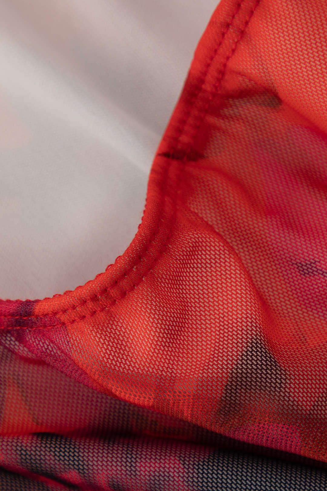 Floral Print Mesh Tube Top And Mini Skirt Set sold by Micas product image thumbnail 7