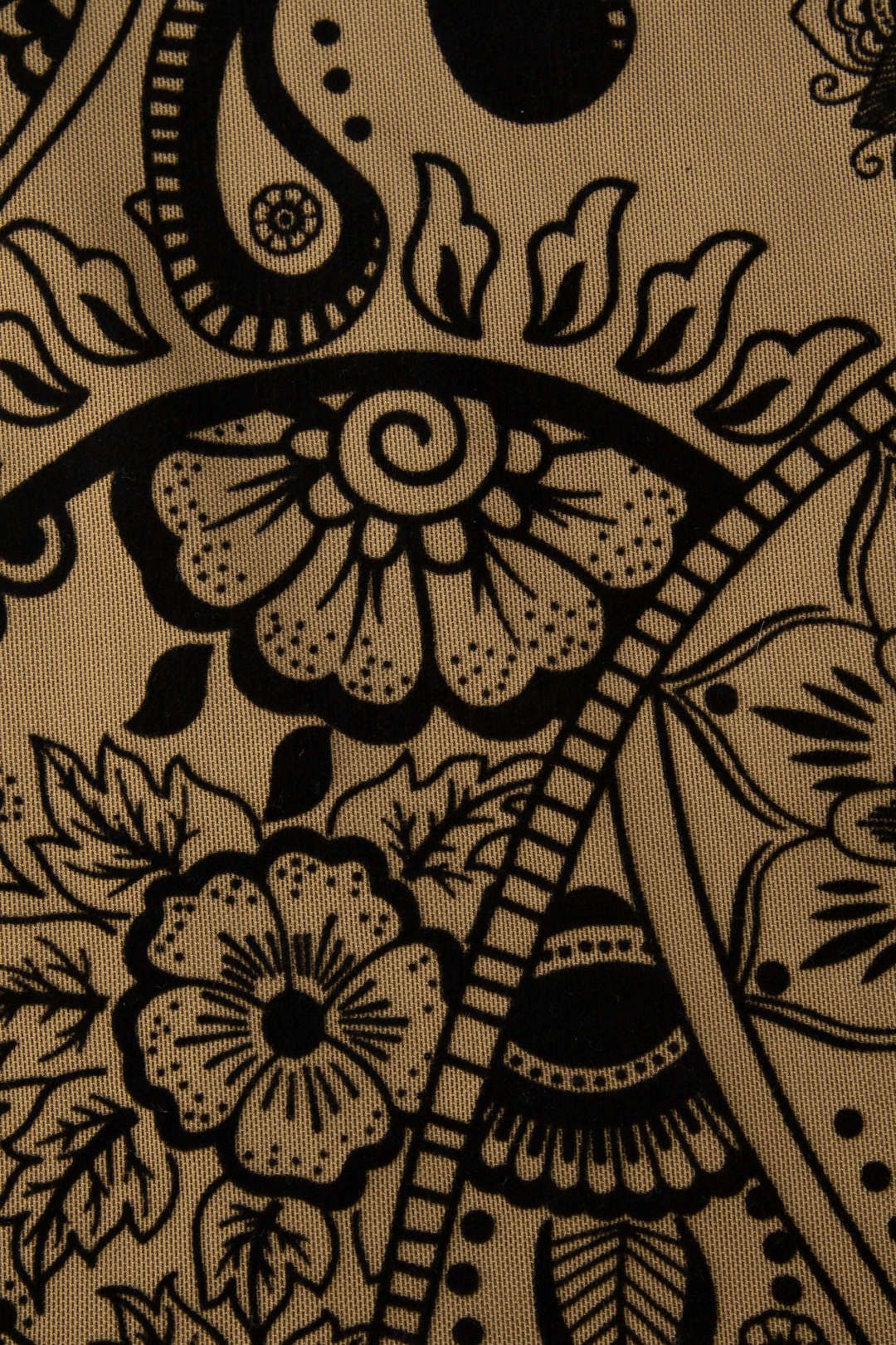 Floral Flocked Cut-Out Mini Dress sold by Micas product image thumbnail 3