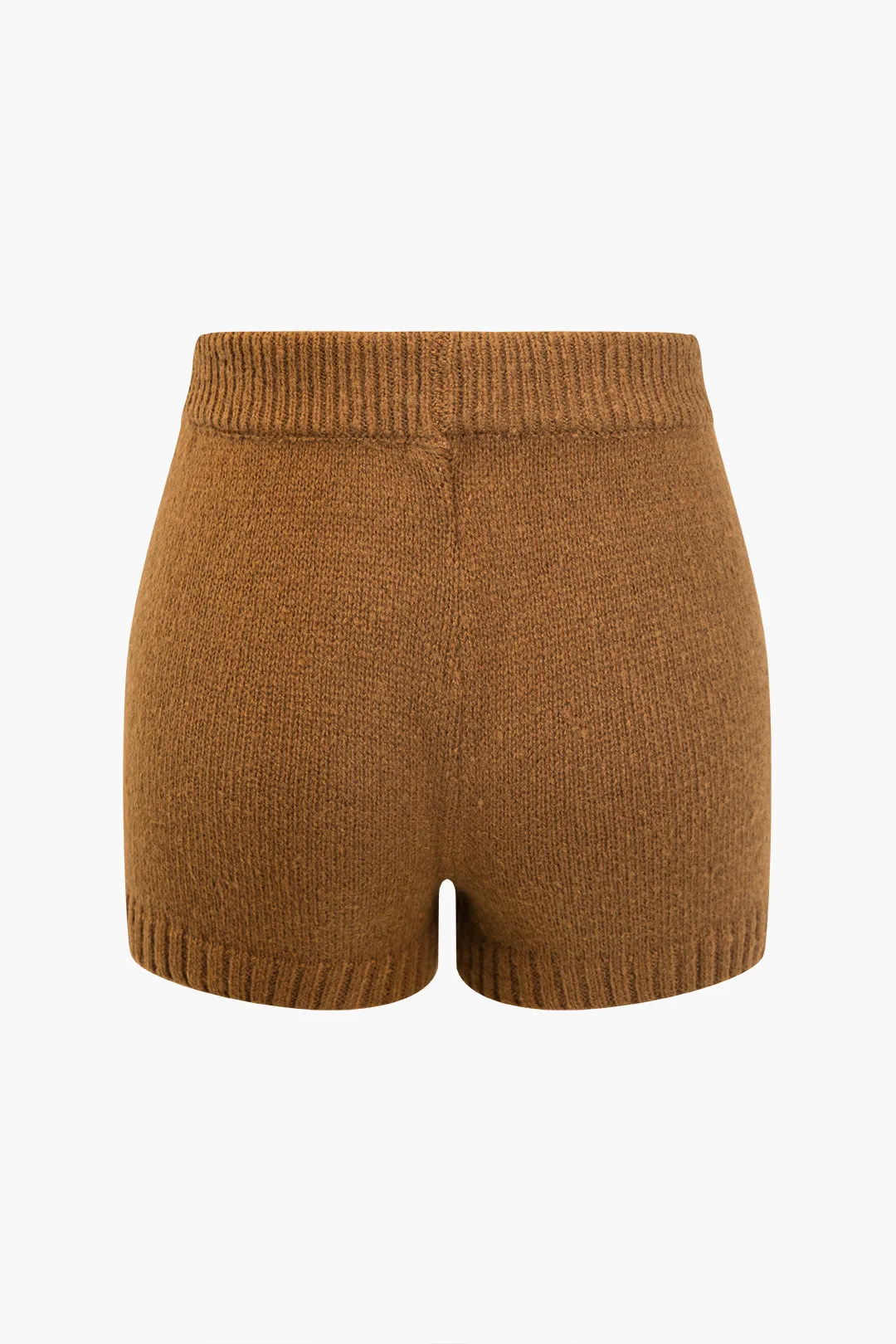 Grundlæggende solid strik tank top og shorts sæt sold by Micas product image thumbnail 5