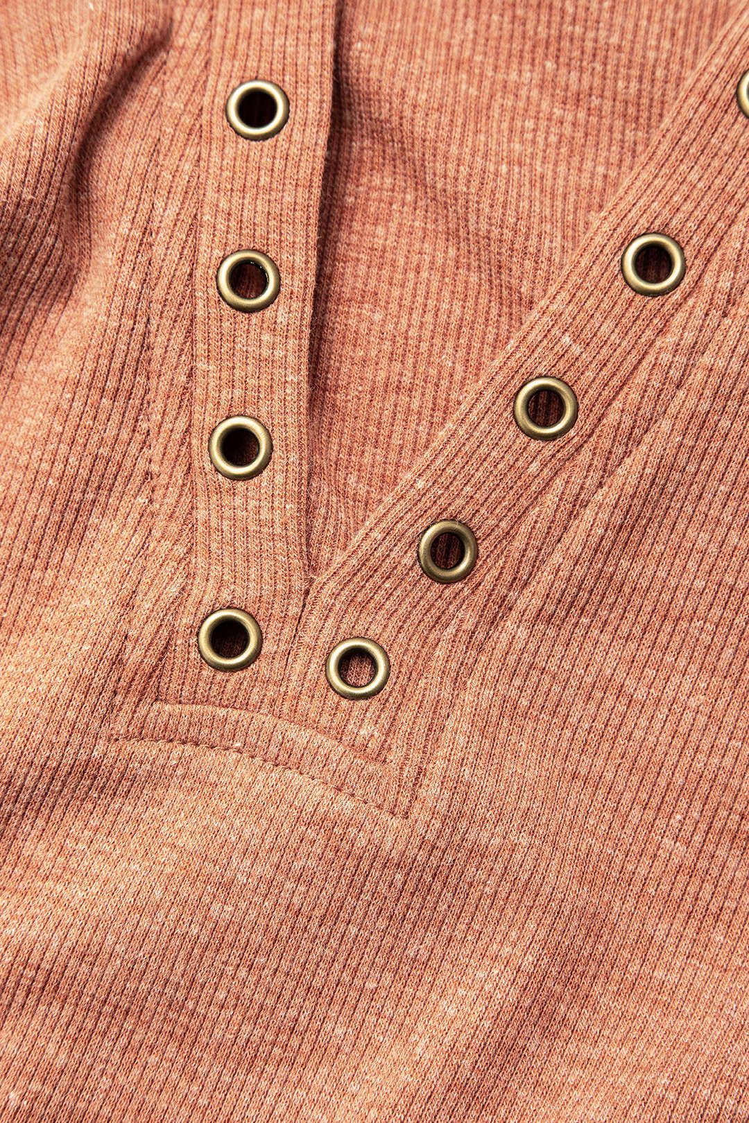 V-Neck Long Sleeve Knit Maxi Dress sold by Micas product image thumbnail 5