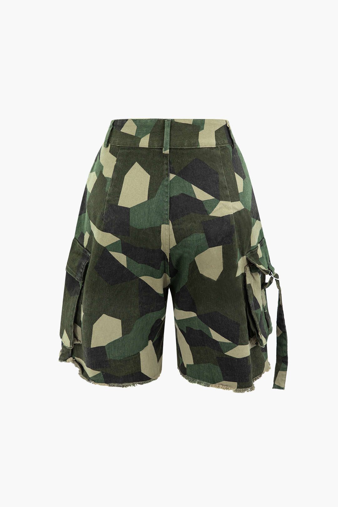 Camo Multi Pocket Cargo Shorts sold by Micas product image thumbnail 2