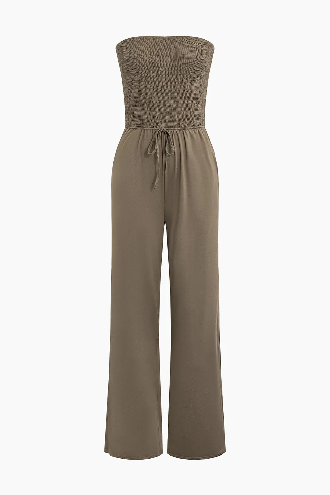 Tie Front Strapless Jumpsuit sold by Micas product image thumbnail 3