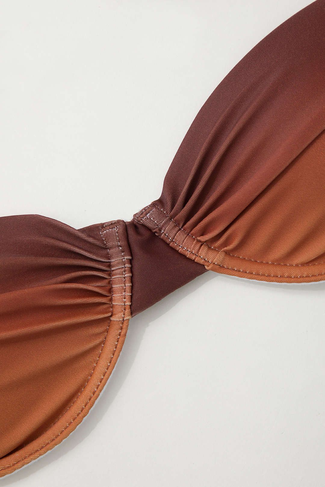 Ombre Ruched Bust Bikini 2Pc Set sold by Micas product image thumbnail 4