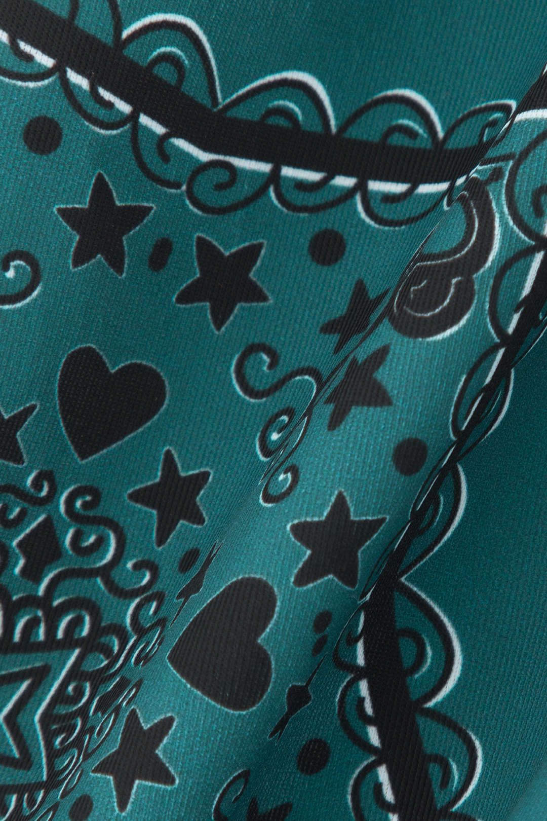 Printed Knotted Halter Tie Bikini Swimsuit Set sold by Micas product image thumbnail 3