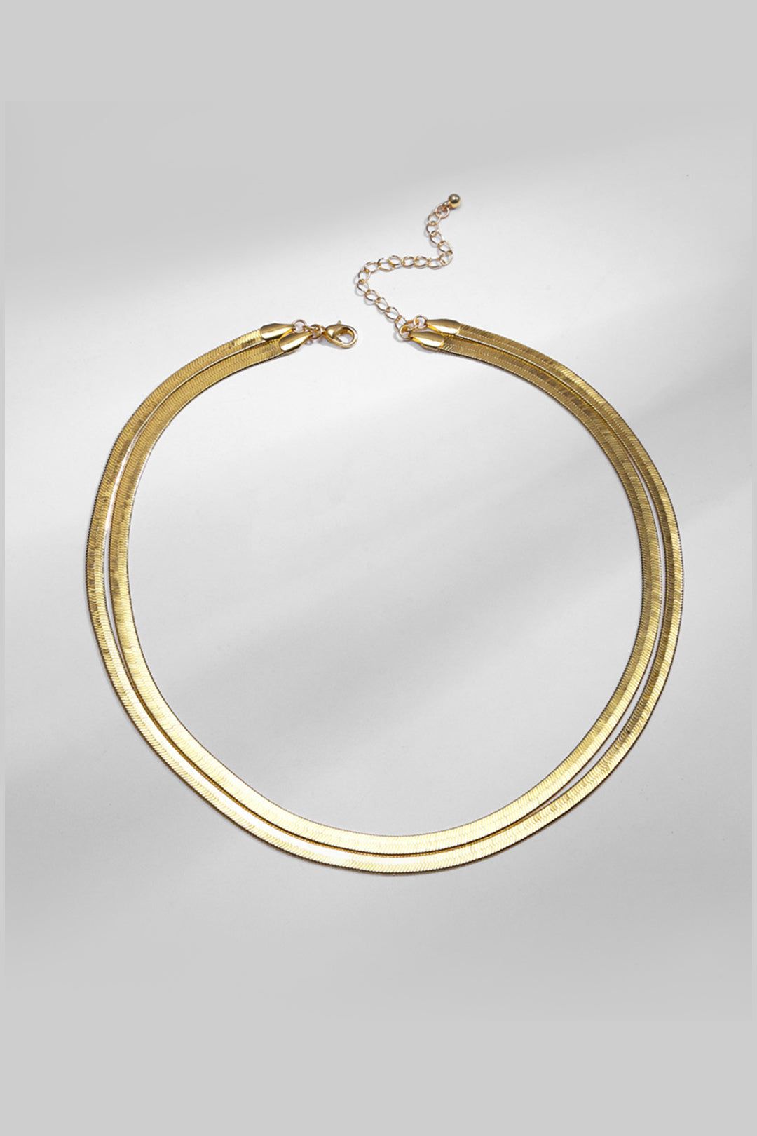 Layered Snake Chain Necklace sold by Micas product image thumbnail 4