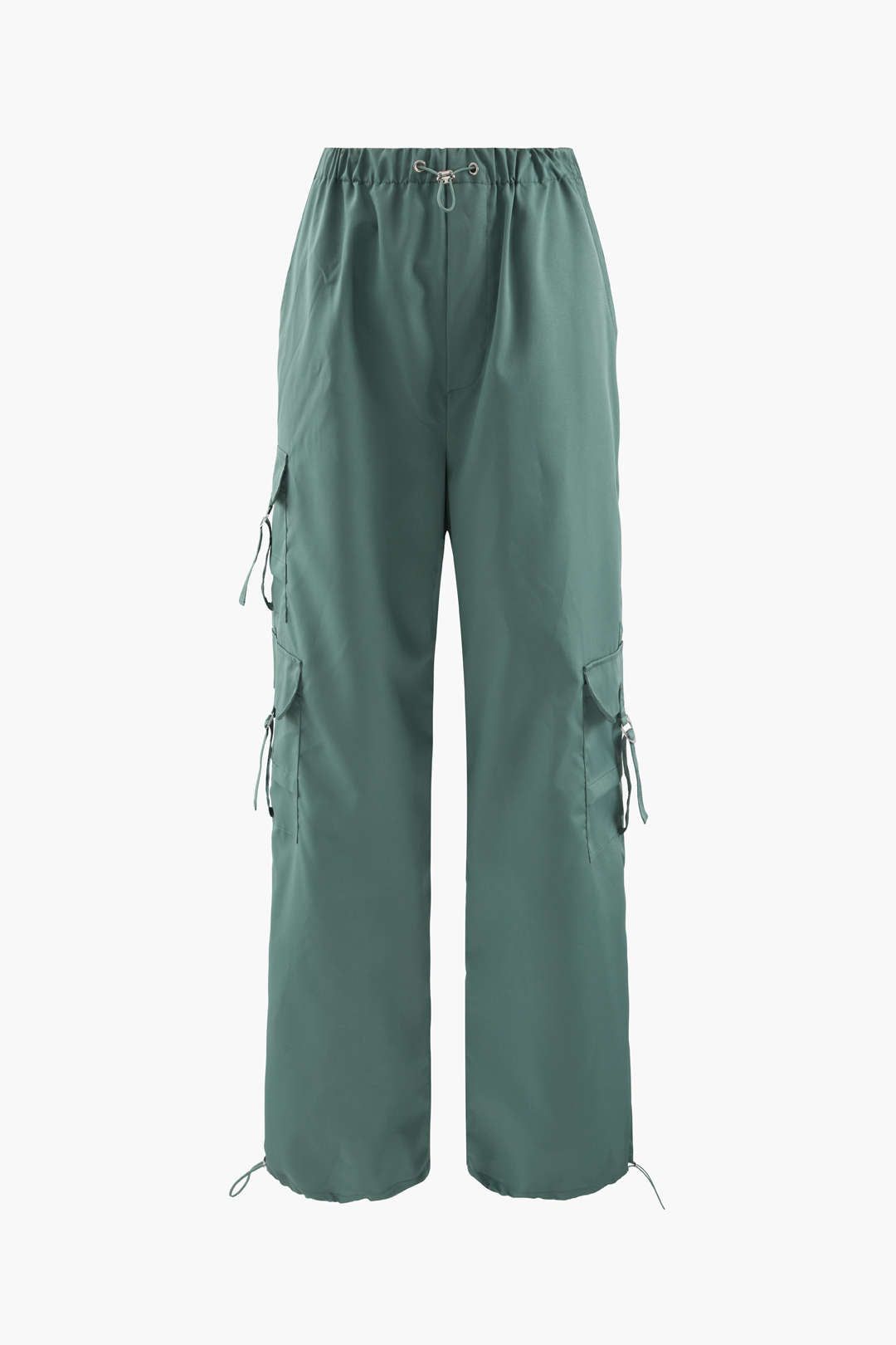 Toggle Drawstring Cargo Pants sold by Micas