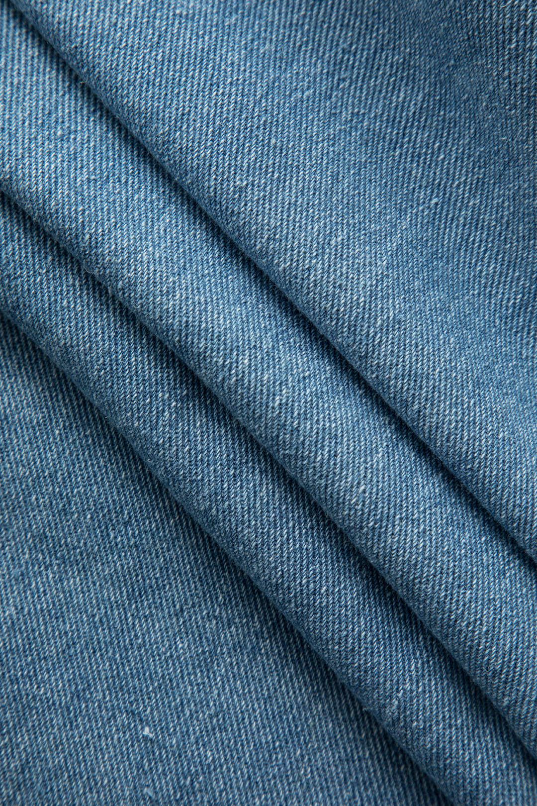 Flap Pocket Frayed Denim Slit Skirt sold by Micas product image thumbnail 3