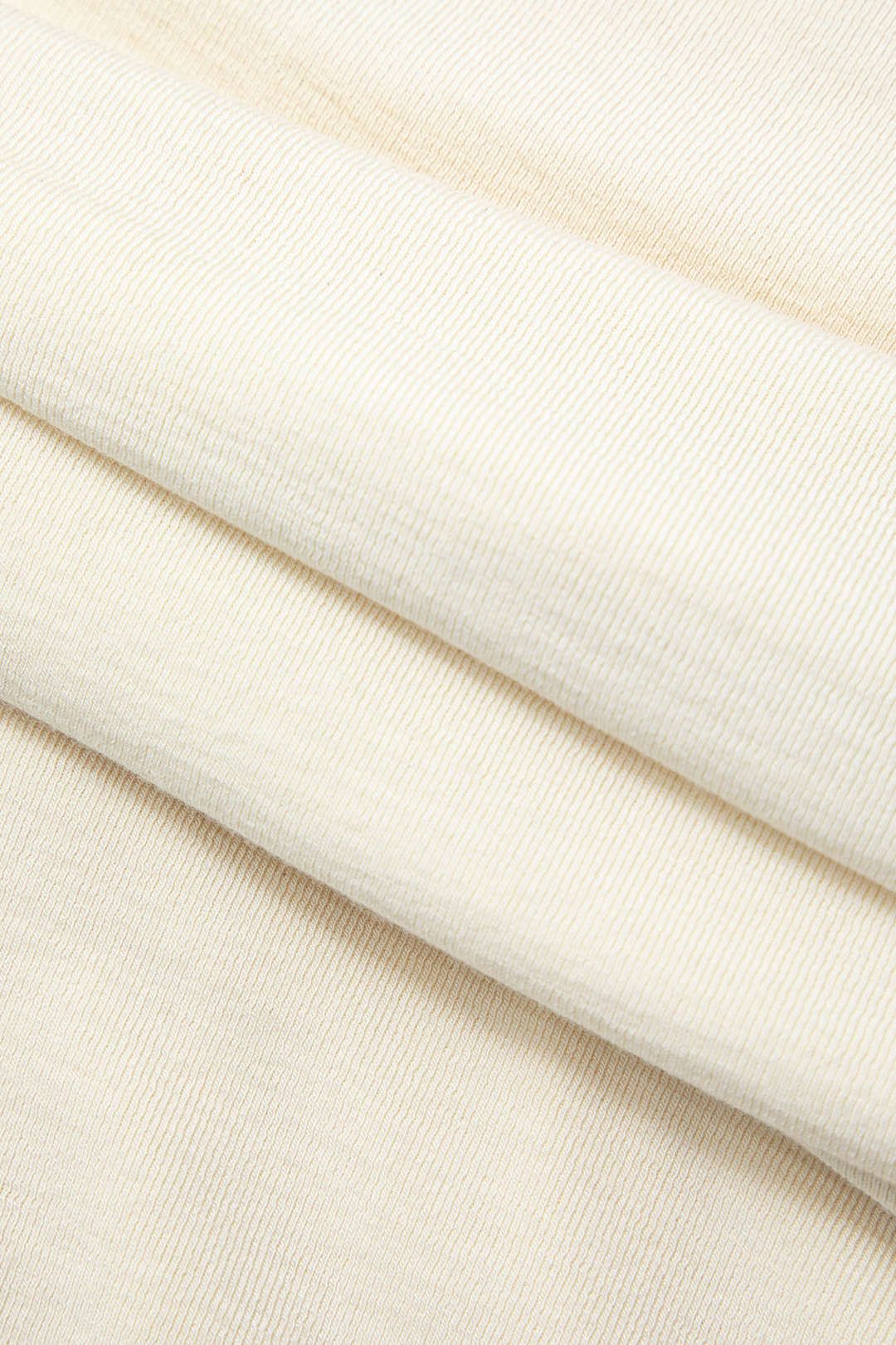 Solid Round Neck Wrap Ruched Midi Dress sold by Micas product image thumbnail 4