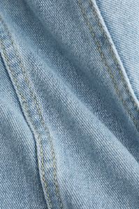 Contrast-Stitch Denim Shorts sold by Micas
