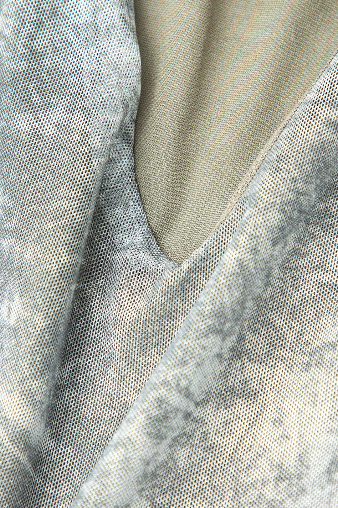 Mesh V-neck Sleeveless Bodysuit sold by Micas product image thumbnail 3