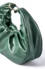Ruched mulepose i imiteret læder sold by Micas