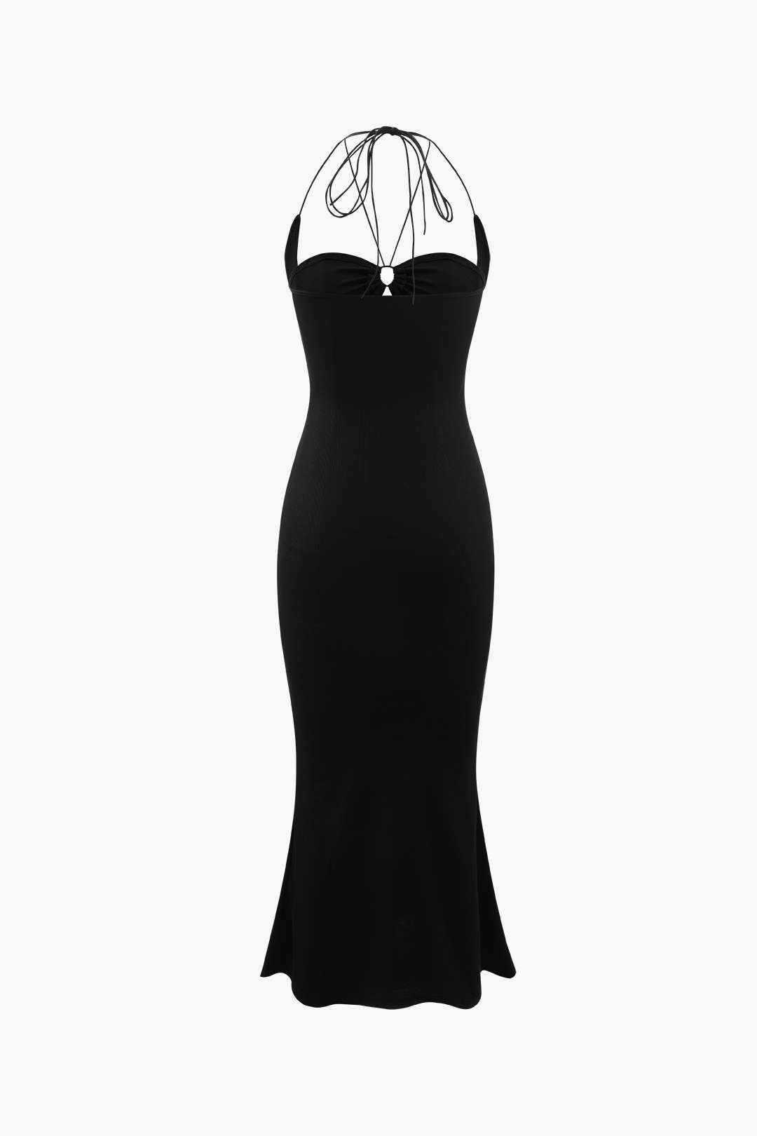 Halter Cut-Out Mermaid Midi Dress sold by Micas product image thumbnail 2