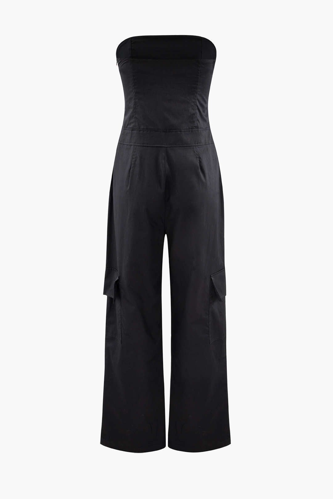 Strapless Wide Leg Cargo Jumpsuit sold by Micas product image thumbnail 2