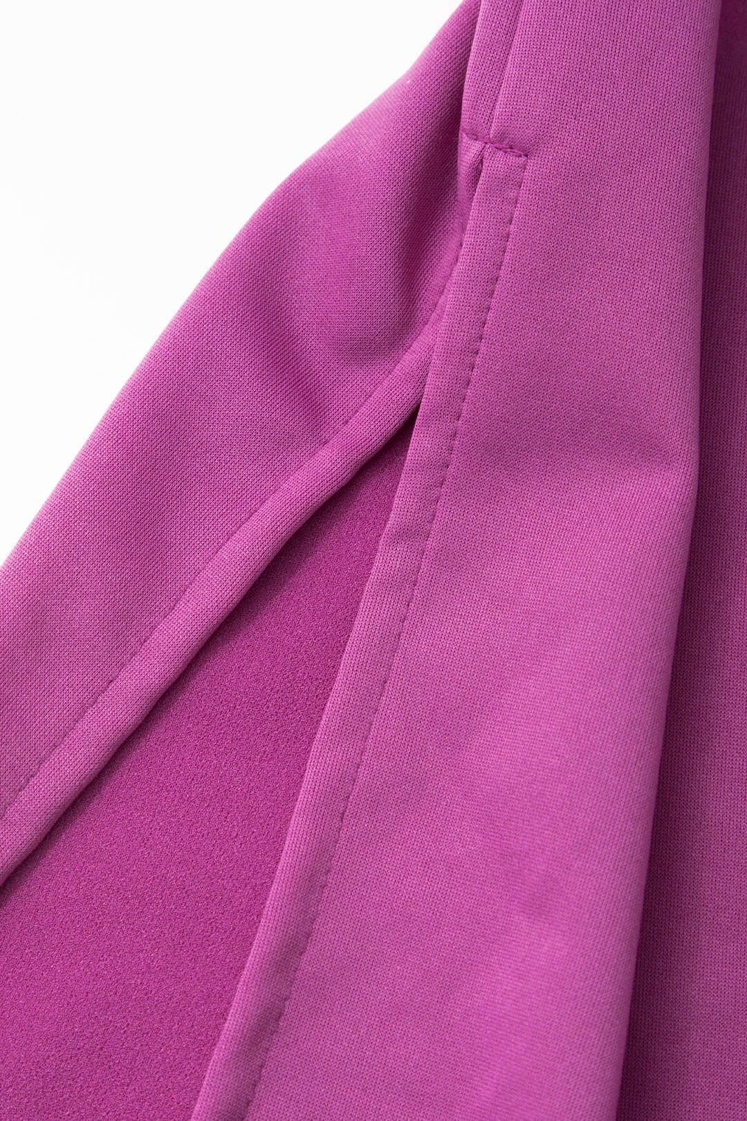 3D Rose Asymmetric Slit Midi Dress sold by Micas product image thumbnail 6