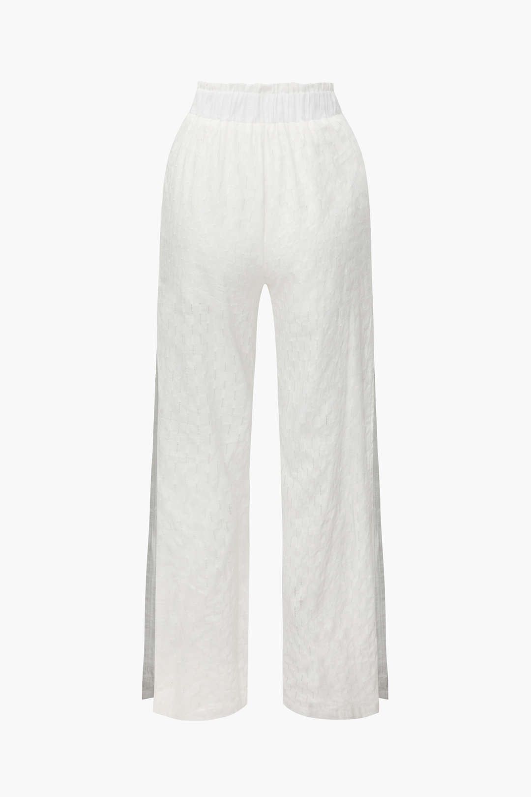 Off-Shoulder Crop Top And Elastic Waist Pants Set sold by Micas product image thumbnail 5