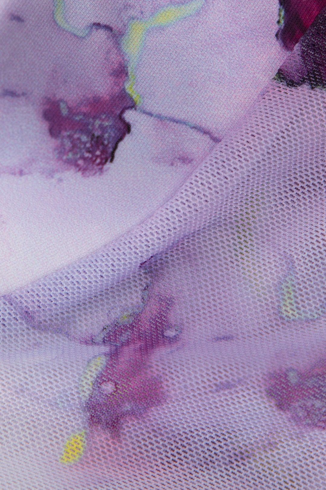 Tie Dye Halter Bikini And Mesh Sarong Set sold by Micas product image thumbnail 5