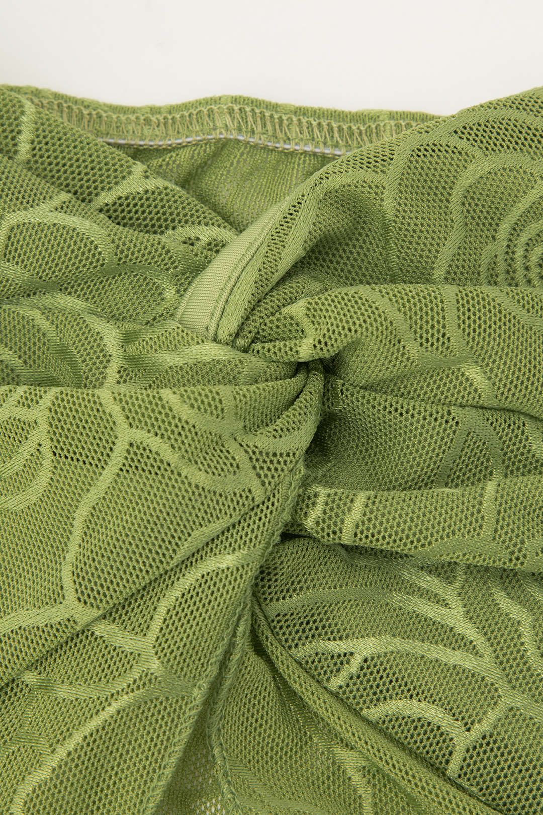 Embroidery Mesh Twist Tube Top sold by Micas product image thumbnail 3