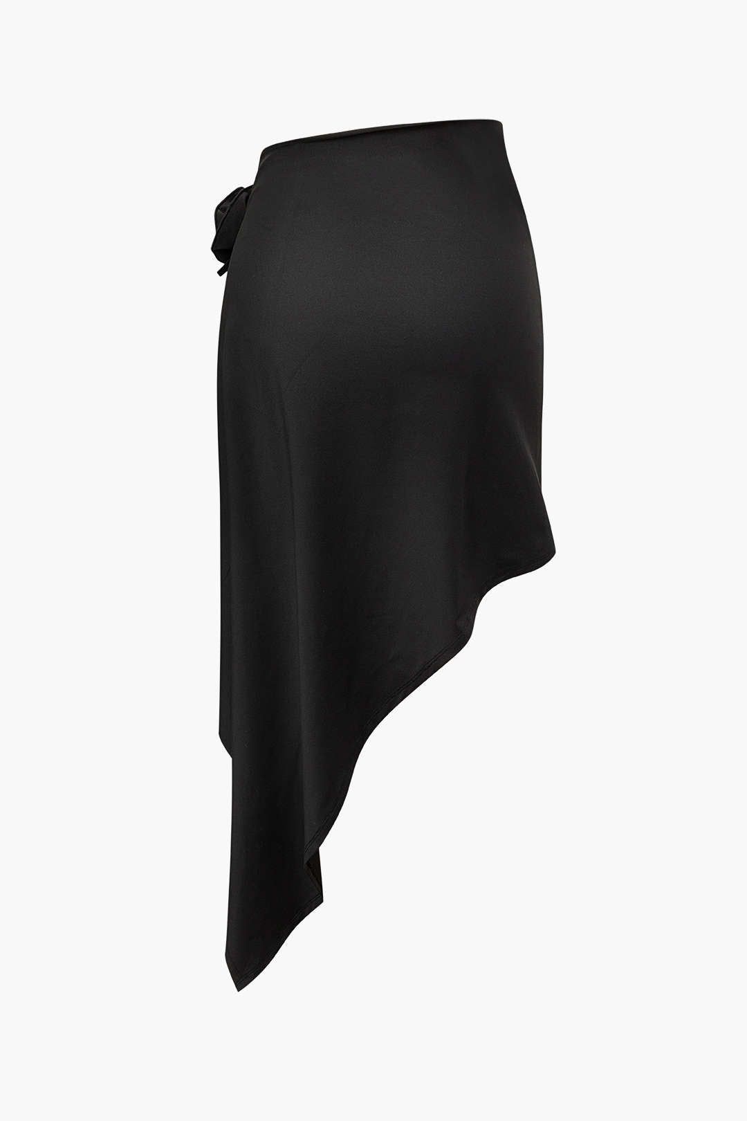 Rose Ruched Asymmetric Split Skirt sold by Micas product image thumbnail 2