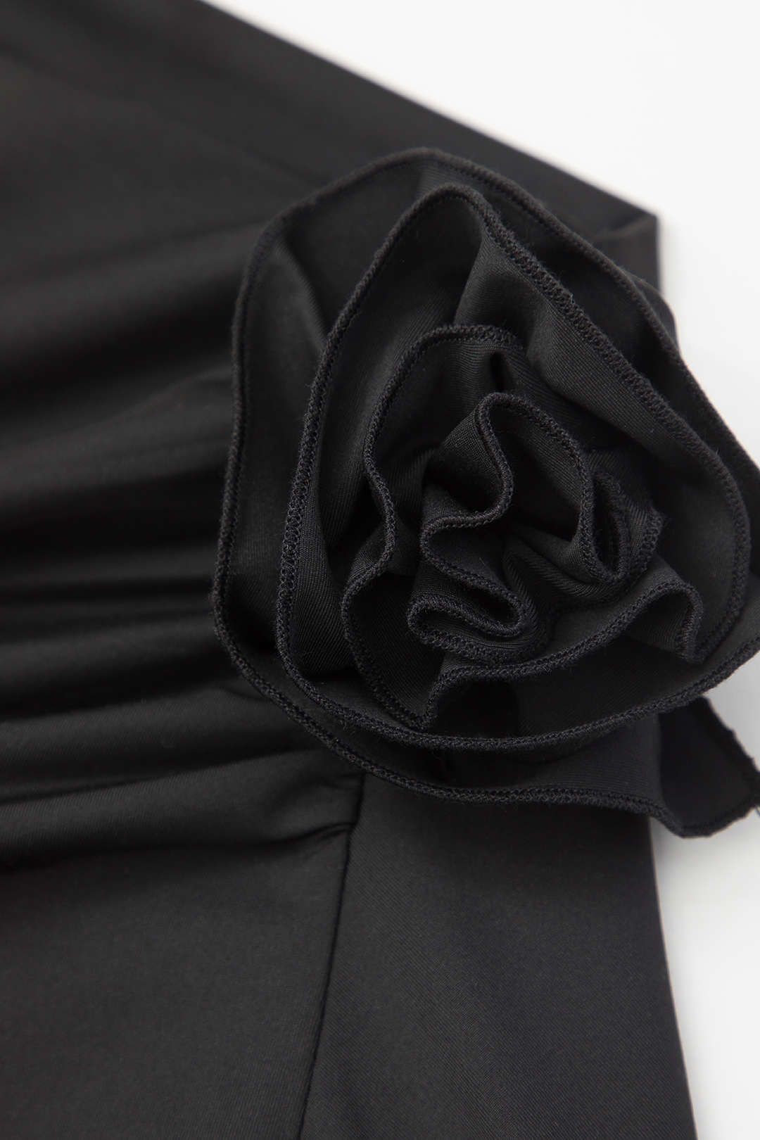 Rose Ruched Asymmetric Split Skirt sold by Micas product image thumbnail 3