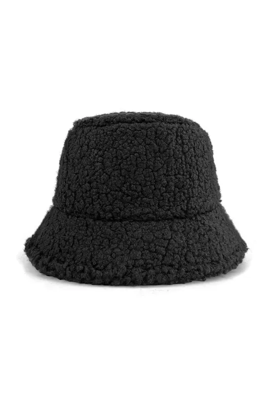 Lamb Wool Buckle Hat sold by Micas