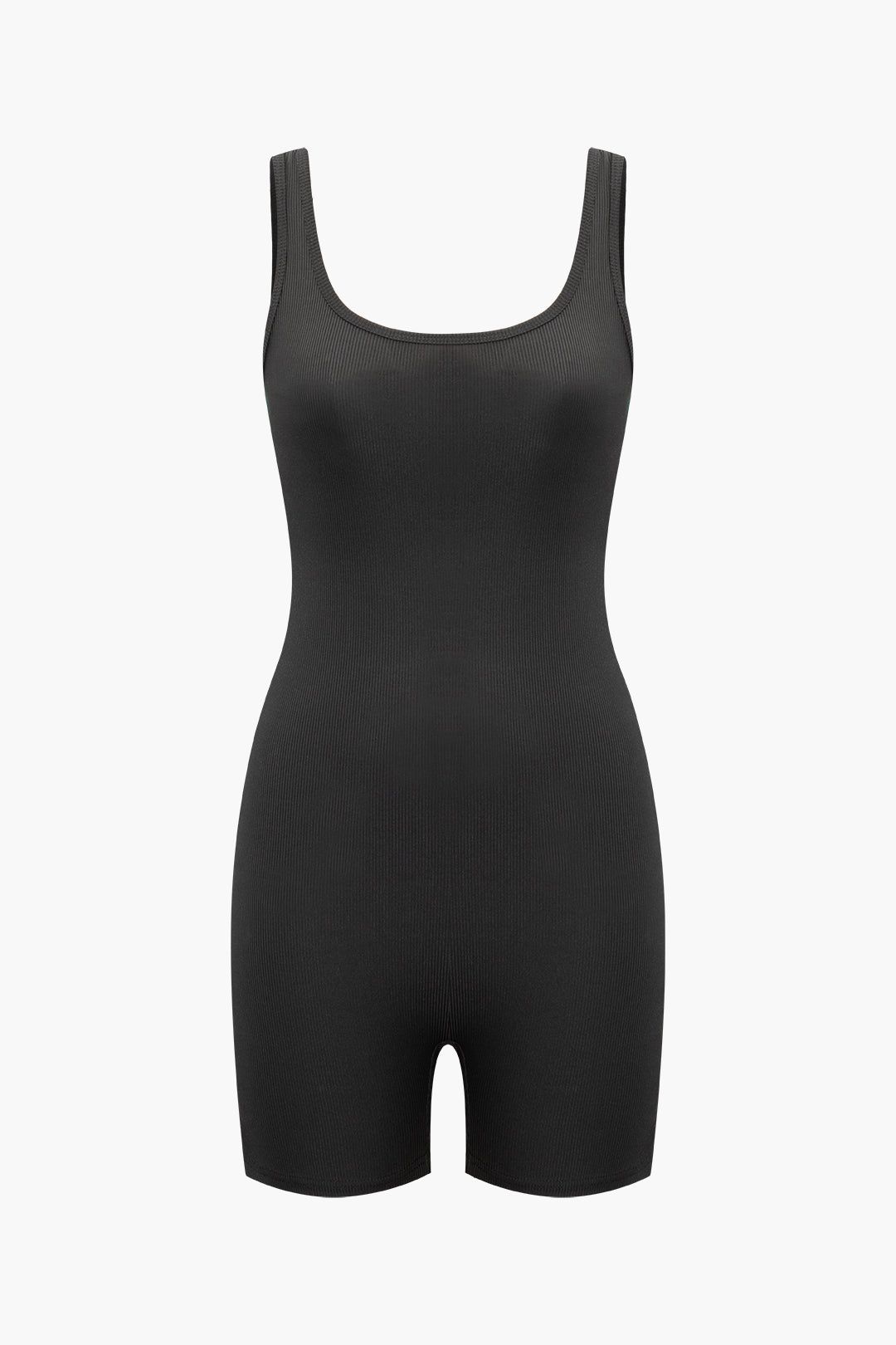 Square Neck Ribbed Romper sold by Micas