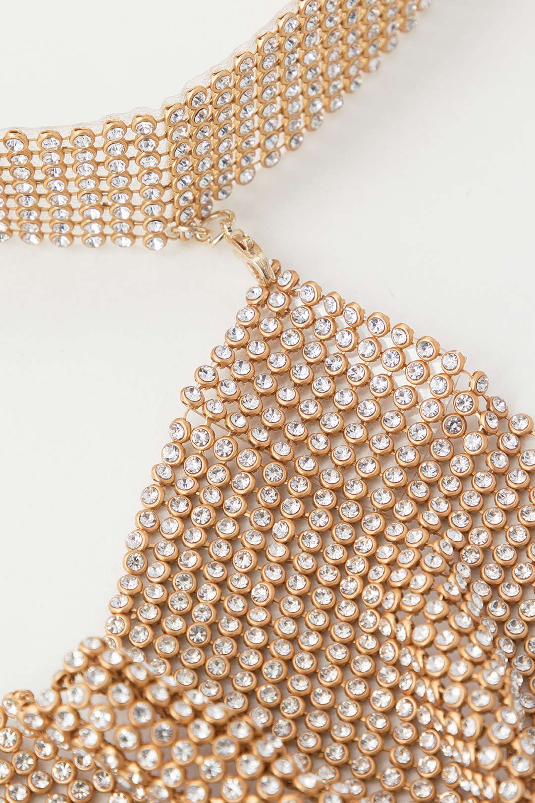 Chainmail V-hem Halter Top sold by Micas product image thumbnail 4