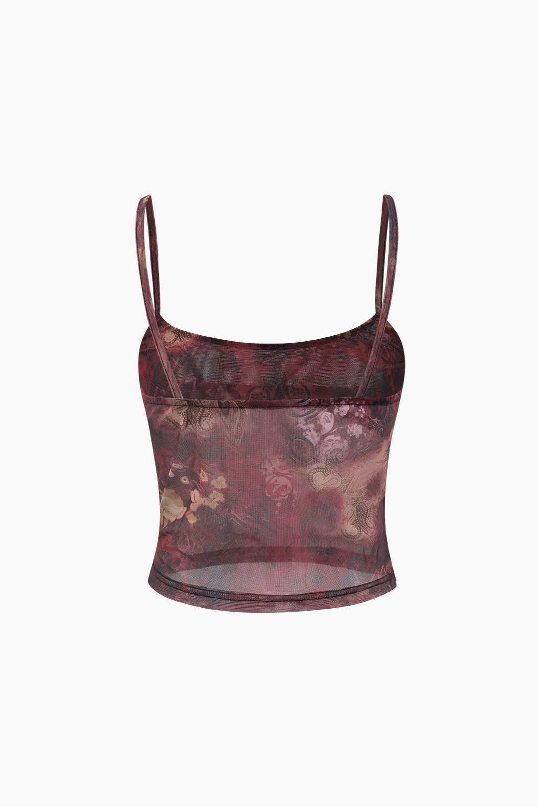 Paisley Print Mesh Cami Top sold by Micas product image thumbnail 2