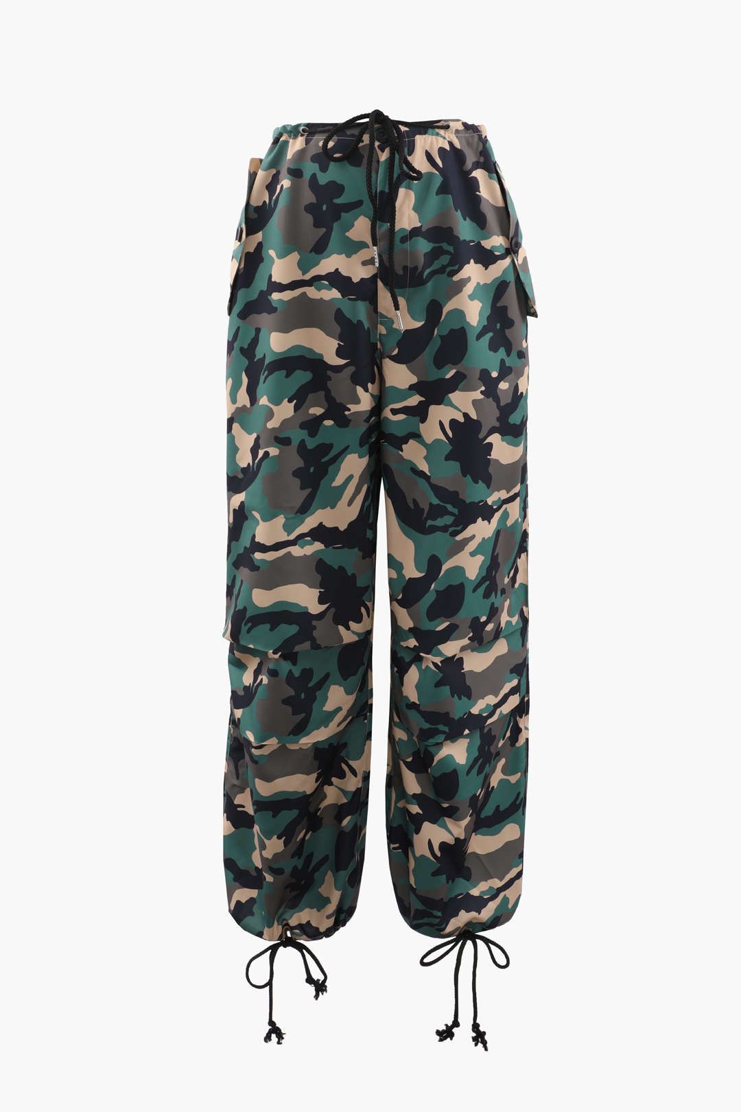 High Waisted Camo Cargo Pants sold by Micas