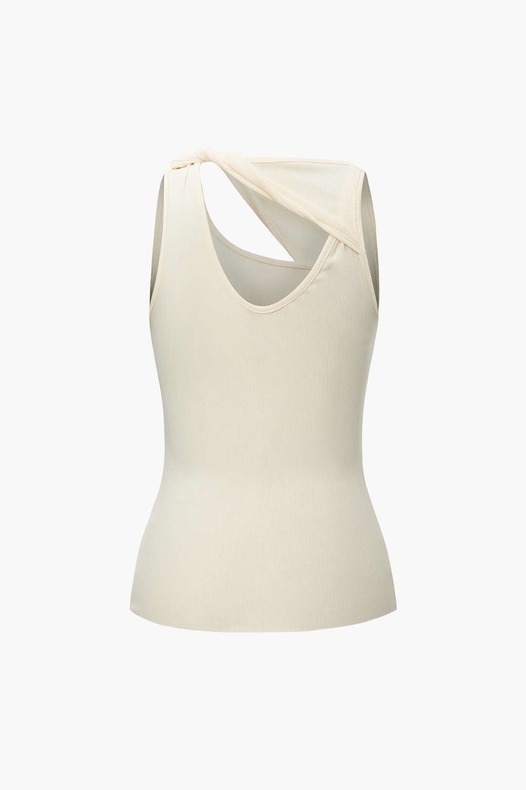 Asymmetrical Twist Tank Top And Cut Out Skirt Set sold by Micas product image thumbnail 4