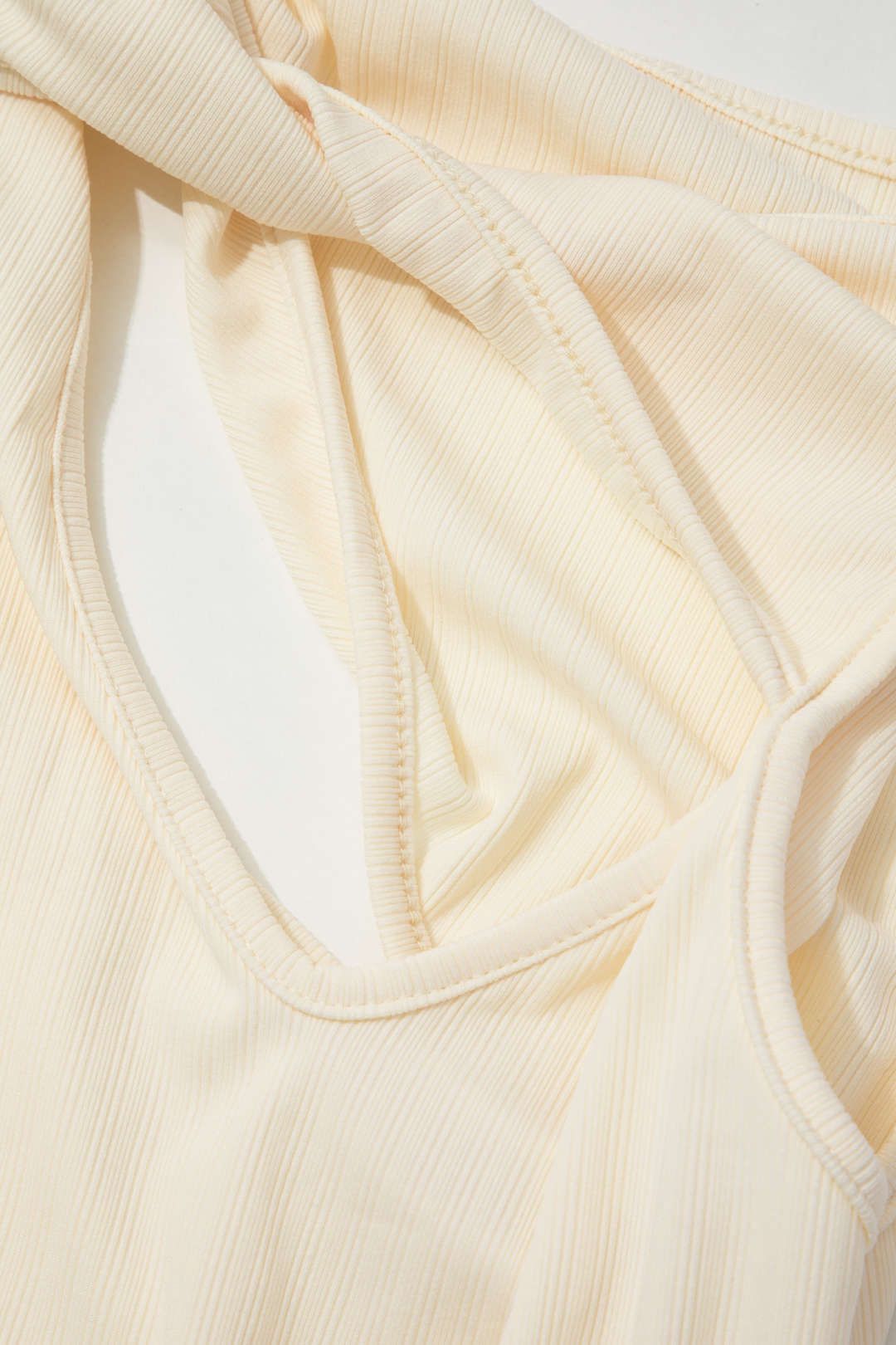 Asymmetrical Twist Tank Top And Cut Out Skirt Set sold by Micas product image thumbnail 8