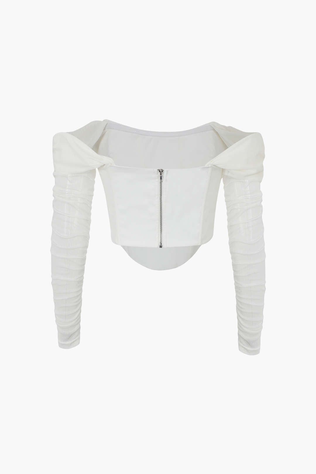 Off The Shoulder Long Sleeve Corset Top sold by Micas product image thumbnail 3