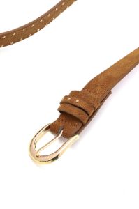 Faux Suede Studded Belt sold by Micas