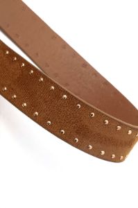 Faux Suede Studded Belt sold by Micas
