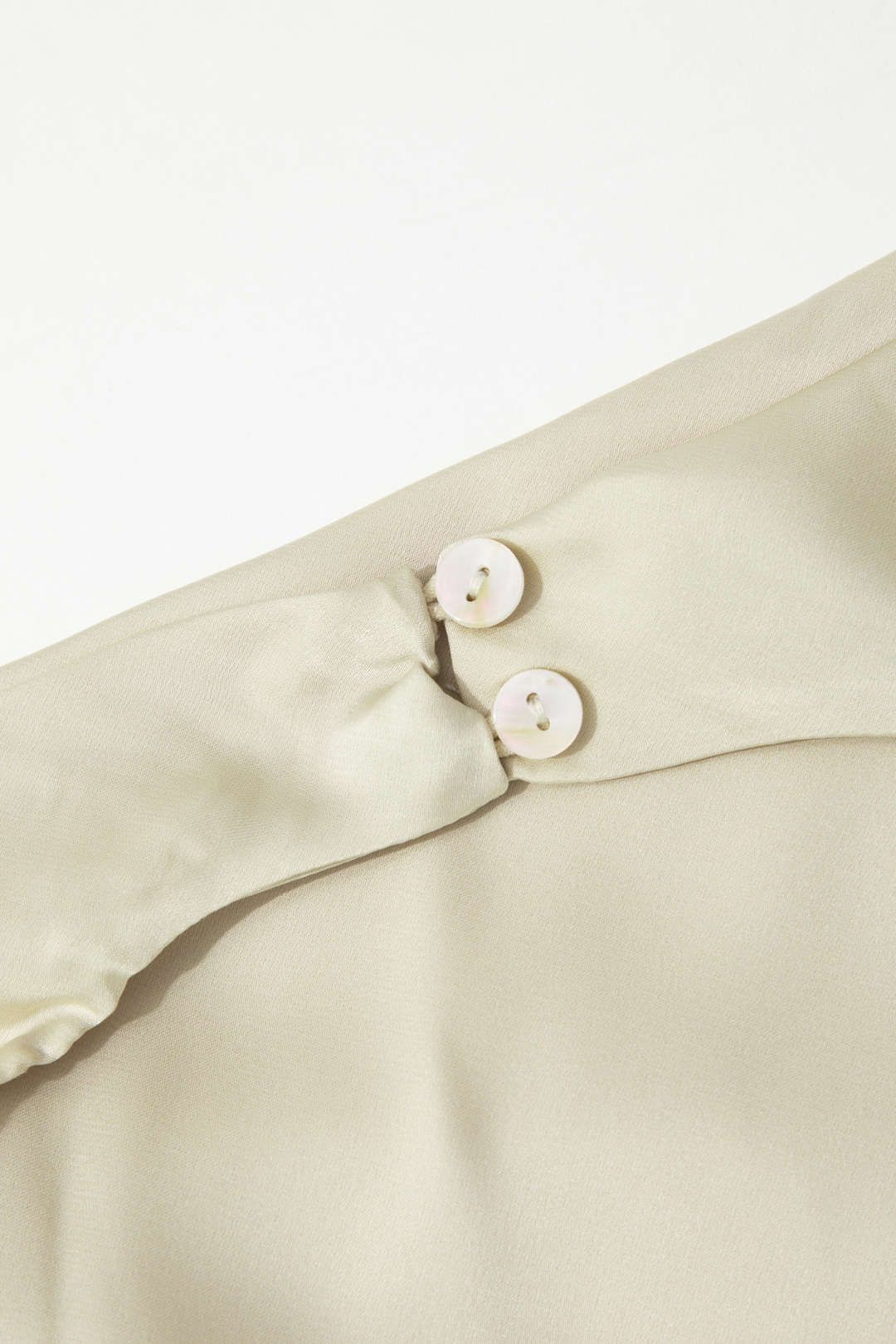 Satin Cowl Neck Halter Top sold by Micas product image thumbnail 4