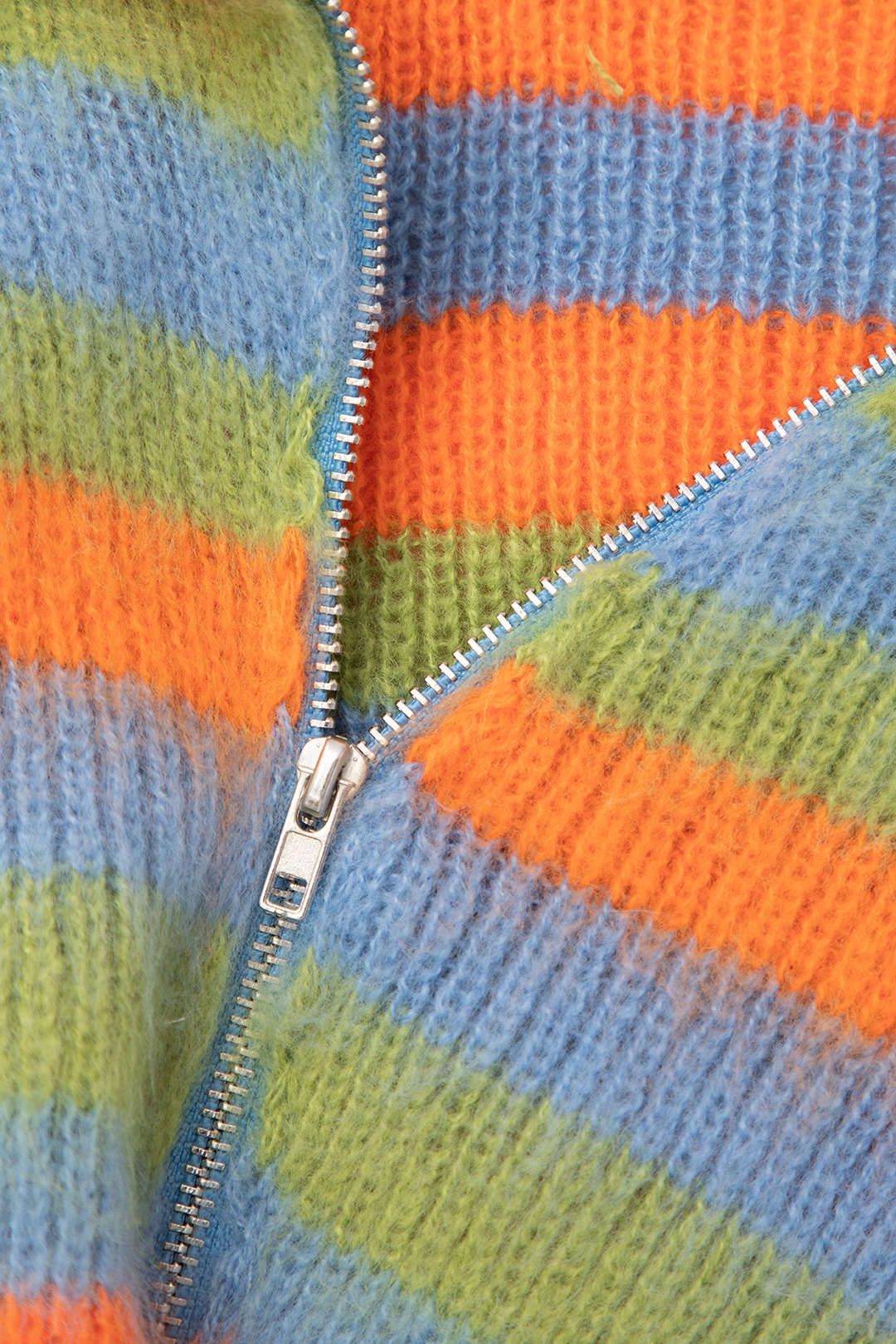 Multicolored Stripe Knit Cardigan sold by Micas product image thumbnail 3