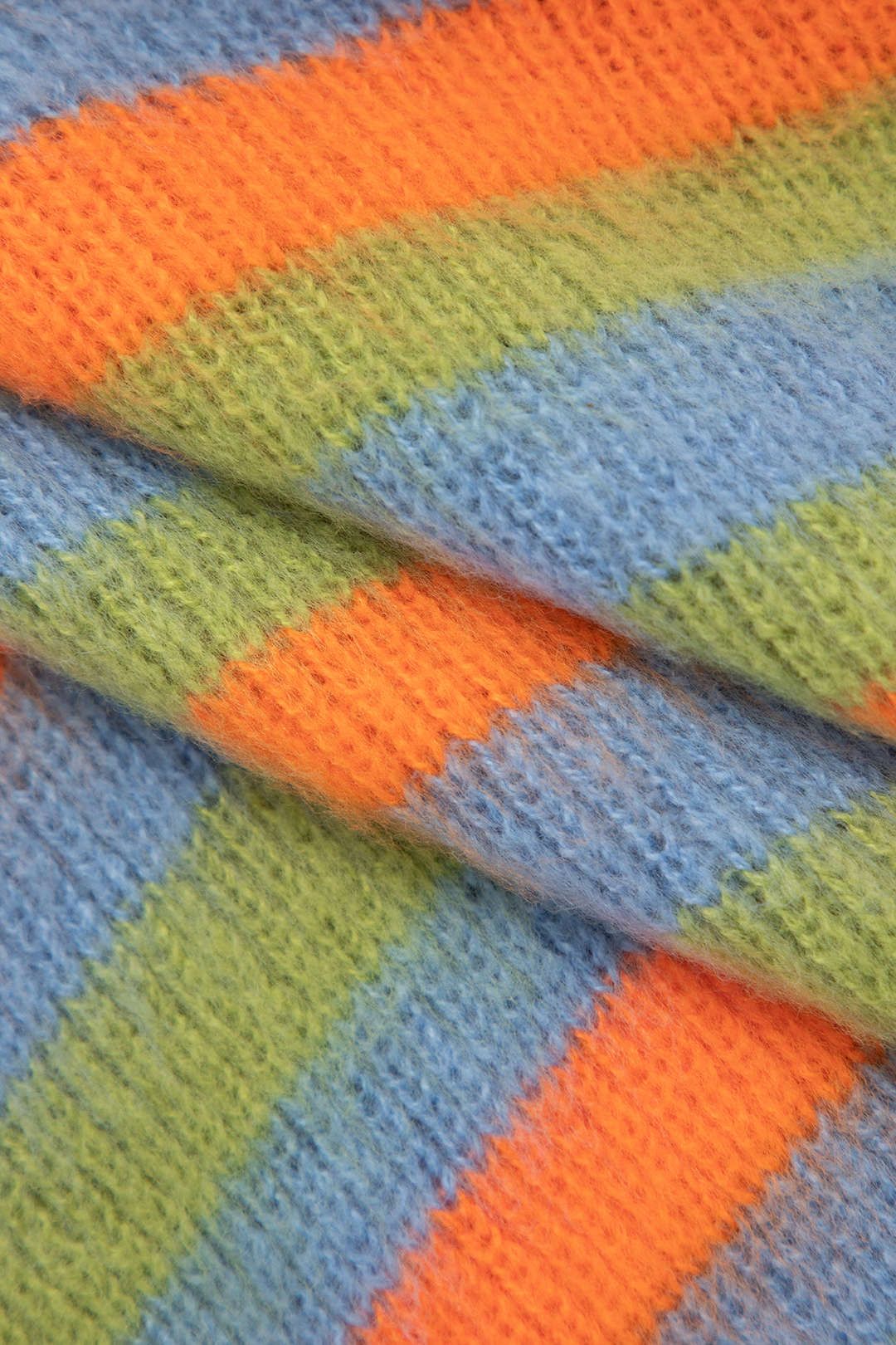 Multicolored Stripe Knit Cardigan sold by Micas product image thumbnail 5