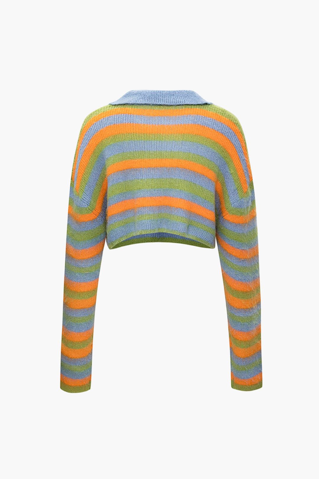 Multicolored Stripe Knit Cardigan sold by Micas product image thumbnail 2