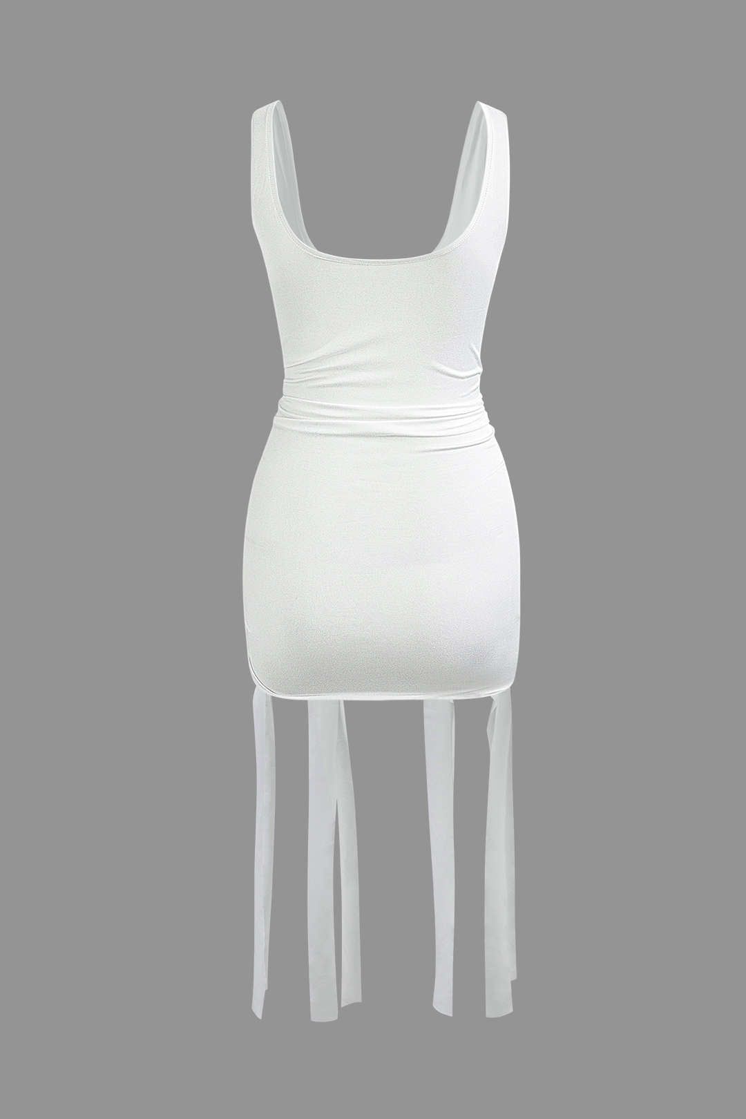 U-neck Braided Cut Out Mini Dress And Shrug Set sold by Micas product image thumbnail 4